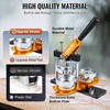 image:imageVEVOR Button Maker Machine 75 mm 3 inch Badge Punch Press Kit Children DIY Gifts Pin Maker Button Making Supplies with 100pcs Button Parts amp Circle Cutter amp Magic Book3100