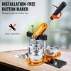 image:imageVEVOR Button Maker Machine 75 mm 3 inch Badge Punch Press Kit Children DIY Gifts Pin Maker Button Making Supplies with 100pcs Button Parts amp Circle Cutter amp Magic Book3100