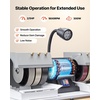 image:imageVEVOR Cabbing Machine 8 34 HP 1800 RPM Efficient Lapidary Rock Grinder Polisher with Diamond and Resin Wheels LED Lamp Water System Lapidary Equipment for Gemstone Grinding Stone Polishing8 inch