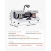 image:imageVEVOR Cabbing Machine 8 34 HP 1800 RPM Efficient Lapidary Rock Grinder Polisher with Diamond and Resin Wheels LED Lamp Water System Lapidary Equipment for Gemstone Grinding Stone Polishing8 inch