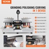 image:imageVEVOR Cabbing Machine 8 34 HP 1800 RPM Efficient Lapidary Rock Grinder Polisher with Diamond and Resin Wheels LED Lamp Water System Lapidary Equipment for Gemstone Grinding Stone Polishing6 14HP 1800rpm