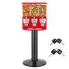 image:imageVEVOR Candy Vending Machine Triple Compartment Candy Vending Machine with Stand Gumball amp Candies Vendings Machines with Builtin Cash Box Detachable Vintage Candies Dispenser for Shops ArcadesRed