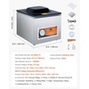 image:imageVEVOR Chamber Vacuum Sealer 260W Sealing Power Vacuum Packing Machine for Wet Foods Meats Marinades and More Compact Size with 102 in Sealing Length Applied in Home Kitchen  Stainless Steel Machine for Wet Foods Meats Marinades amp More Compact Size with 102 Seal Length Applied in Home Kitchensilver