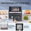 image:imageVEVOR Chamber Vacuum Sealer 260W Sealing Power Vacuum Packing Machine for Wet Foods Meats Marinades and More Compact Size with 102 in Sealing Length Applied in Home Kitchen  Stainless Steel Machine for Wet Foods Meats Marinades amp More Compact Size with 102 Seal Length Applied in Home KitchenBlack