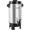 image:imageVEVOR Commercial Coffee Urn 40 Cup 203oz Hot Beverage Dispenser with Dripless Faucet 1090W QuickBrewing Coffee Maker Automatic Temperature Control for Catering Party Church amp Restaurant40 Cups