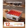 image:imageVEVOR Commercial Electric Griddle 1772 x 1181 inch 1750W 122570F Adjustable Temp Control Stainless Steel Countertop Flat Top Grill with 2 Spatulas 2 Brushes and 4 Foot Pads for Steak18