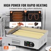 image:imageVEVOR Commercial Electric Griddle 1772 x 1181 inch 1750W 122570F Adjustable Temp Control Stainless Steel Countertop Flat Top Grill with 2 Spatulas 2 Brushes and 4 Foot Pads for Steak22 inch 110V US Plug HalfFlat