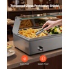 image:imageVEVOR Commercial Food Warmer 1500W Electric Stainless Steel Steam Food Warmer Fast Heating Countertop Buffet Bain Marie with Four 13 Size Food Pans for Catering Restaurants Parties amp Buffets312Pan