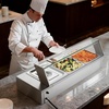 image:imageVEVOR Commercial Food Warmer 1500W Electric Stainless Steel Steam Food Warmer Fast Heating Countertop Buffet Bain Marie with Four 13 Size Food Pans for Catering Restaurants Parties amp Buffets312Pan