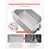 image:imageVEVOR Commercial Food Warmer 1500W Electric Stainless Steel Steam Food Warmer Fast Heating Countertop Buffet Bain Marie with Four 13 Size Food Pans for Catering Restaurants Parties amp Buffets313Pan20CM Depth