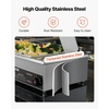 image:imageVEVOR Commercial Food Warmer 1500W Electric Stainless Steel Steam Food Warmer Fast Heating Countertop Buffet Bain Marie with Four 13 Size Food Pans for Catering Restaurants Parties amp Buffets312Pan