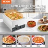 image:imageVEVOR Commercial Food Warmer 1500W Electric Stainless Steel Steam Food Warmer with Lid 4Pan Fast Heating Countertop Buffet Bain Marie with Soup amp Perforated Ladles for Catering Restaurant Party1Pan  24 Qt