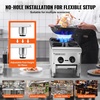 image:imageVEVOR Commercial Gas Stove with 6 Burners Propane and Natural Gas Countertop Cooking Stove Range Stainless Steel Gas Hot Plate Commercial Cooking Equipment for Restaurant 168000 BTU2 Burners