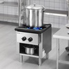 image:imageVEVOR Commercial Gas Stove with 6 Burners Propane and Natural Gas Countertop Cooking Stove Range Stainless Steel Gas Hot Plate Commercial Cooking Equipment for Restaurant 168000 BTU1 Burners