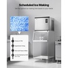 image:imageVEVOR Commercial Ice Maker Machine  Head 300 LbsDay Stainless Steel Ice Machine with Scheduled IceMaking SelfCleaning Adjustable Thickness Ideal for Restaurant Bar Cafe Hotel  Head Only1000LBS24H