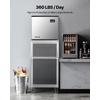 image:imageVEVOR Commercial Ice Maker Machine  Head 300 LbsDay Stainless Steel Ice Machine with Scheduled IceMaking SelfCleaning Adjustable Thickness Ideal for Restaurant Bar Cafe Hotel  Head Only360LBS24HNew