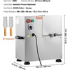 image:imageVEVOR Commercial Sugar Cane Juicer 110LBSH High Output Sugarcane Juicer Machine with 3 Stainless Steel Rollers 24 Large Inlet Manual Sugarcane Juice Extractor Squeezer for HomeCommercial Use800W 4 Rollers