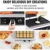 image:imageVEVOR Commercial Waffle Maker DualHead Round Waffle Baker Machine 2460W NonStick Stainless Steel Belgian Waffle Iron with Temp and Time Control Handle for Restaurant Bakery Snack Bar Family10Pcs