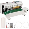 image:imageVEVOR Continuous Bag Band Sealing Machine 024047 in612 mm Seal Width Horizontal Band Sealer Machine with Digital Temperature Control Carbon Steel Bag Sealer for 00208 mm Plastic Bags FilmsCount Function