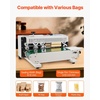 image:imageVEVOR Continuous Bag Band Sealing Machine FR900K Band Sealer Machine with Digital Temperature Control Horizontal Bag Sealer for 002008 mm Plastic Bags Continuous Band Sealer wPrinting FunctionCount