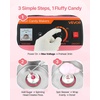 image:imageVEVOR Cotton Candy Machine Commercial 1000W Electric Candy Floss Maker Easy Use with 15 inch Stainless Steel Bowl and Sugar Scoop Makes Hard Candy for Home Kids Birthday Family Party PinkPinkStraight Surface