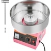 image:imageVEVOR Cotton Candy Machine Commercial 1000W Electric Candy Floss Maker Easy Use with 15 inch Stainless Steel Bowl and Sugar Scoop Makes Hard Candy for Home Kids Birthday Family Party PinkPinkSlant Surface