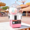 image:imageVEVOR Cotton Candy Machine Commercial 1000W Electric Candy Floss Maker Easy Use with 15 inch Stainless Steel Bowl and Sugar Scoop Makes Hard Candy for Home Kids Birthday Family Party PinkPinkStraight Surface