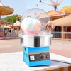 image:imageVEVOR Cotton Candy Machine Commercial 1000W Electric Candy Floss Maker Easy Use with 15 inch Stainless Steel Bowl and Sugar Scoop Makes Hard Candy for Home Kids Birthday Family Party PinkBlueSlant Surface