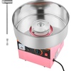 image:imageVEVOR Cotton Candy Machine Commercial 1000W Electric Candy Floss Maker Easy Use with 15 inch Stainless Steel Bowl and Sugar Scoop Makes Hard Candy for Home Kids Birthday Family Party PinkPinkStraight Surface
