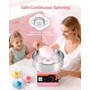 image:imageVEVOR Cotton Candy Machine Commercial 1000W Electric Candy Floss Maker Easy Use with 15 inch Stainless Steel Bowl and Sugar Scoop Makes Hard Candy for Home Kids Birthday Family Party PinkPinkSlant Surface