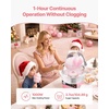 image:imageVEVOR Cotton Candy Machine Commercial 1000W Electric Candy Floss Maker Easy Use with 15 inch Stainless Steel Bowl and Sugar Scoop Makes Hard Candy for Home Kids Birthday Family Party PinkPinkStraight Surface
