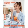 image:imageVEVOR Countertop Ice Maker 33 lbs per Day SelfCleaning Portable Machine with Scoop DrawerStyle Ice Access Nugget IceMaking Machine with Chewable ICES for Home Kitchen Office Bar amp PartySliver