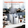 image:imageVEVOR Countertop Ice Maker 33 lbs per Day SelfCleaning Portable Machine with Scoop DrawerStyle Ice Access Nugget IceMaking Machine with Chewable ICES for Home Kitchen Office Bar amp PartySliver