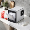 image:imageVEVOR Countertop Ice Maker 33 lbs per Day SelfCleaning Portable Machine with Scoop DrawerStyle Ice Access Nugget IceMaking Machine with Chewable ICES for Home Kitchen Office Bar amp PartyBlack