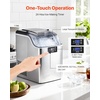 image:imageVEVOR Countertop Ice Maker 33 lbs per Day SelfCleaning Portable Machine with Scoop DrawerStyle Ice Access Nugget IceMaking Machine with Chewable ICES for Home Kitchen Office Bar amp PartySliver