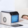 image:imageVEVOR Countertop Ice Maker Self Cleaning Pebble Ice Machine with Ice Scoop amp Drip Tray 33lbs24H Nugget Ice Maker with Convenient Ice Transfer for Home Kitchen Office