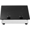 image:imageVEVOR Electric Cooktop 12 inch 2 Burners Builtin Electric Stove Top 3000W Ceramic Top Radiant Cooktop with 11 Heat Levels Glass Panel Knob Control 220240V Hard Wire No Plug12 IN