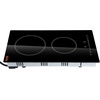 image:imageVEVOR Electric Radiant Cooktop 24in 2 Burners Builtin Electric Stove Top 1800W Ceramic Top Cooktop with Glass Panel Touch Control 9 Heat Level Residual Heat IndicatorTimer Child Lock 120V12 IN2 BurnerTouch Control