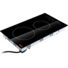 image:imageVEVOR Electric Radiant Cooktop 24in 2 Burners Builtin Electric Stove Top 1800W Ceramic Top Cooktop with Glass Panel Touch Control 9 Heat Level Residual Heat IndicatorTimer Child Lock 120V12 IN2 BurnerTouch Control