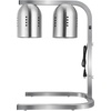 image:imageVEVOR Food Heat Lamp 500W Bulbs Commercial Food Warmer Light Electric Stainless Steel French Fry Heating Lamp FreeStanding Catering Food Warming Equipment for Kitchen Buffet Restaurant Silver