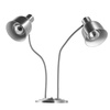 image:imageVEVOR Food Heat Lamp 500W Electric Commercial Food Warmer Light 2Head Stainless Steel French Fry Heating Lamp with 3 Bulbs Catering Food Warming Equipment for Kitchen Buffet Restaurant SilverTabletop