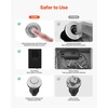image:imageVEVOR Garbage Disposal Air Switch Kit 25 Sink Top Air Switch for Food Waste Disposal Polished Stainless Steel ONOFF Air Push Button for Waste Disposer  Suitable for Stainless Steel Countertops