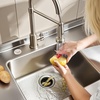 image:imageVEVOR Garbage Disposal Air Switch Kit 25 Sink Top Air Switch for Food Waste Disposal Polished Stainless Steel ONOFF Air Push Button for Waste Disposer  Suitable for Stainless Steel Countertops