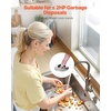 image:imageVEVOR Garbage Disposal Air Switch Kit 25 Sink Top Air Switch for Food Waste Disposal Polished Stainless Steel ONOFF Air Push Button for Waste Disposer  Suitable for Stainless Steel Countertops