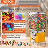 image:imageVEVOR Gumball Machine 17H Home Candy Vending Machine PC Gumball Dispenser Bubble Gum Machine for Game Stores Coin Operated Gumball Bank for Capsules Bouncy Balls Candy Yellow17inchYellow