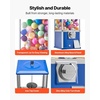image:imageVEVOR Gumball Machine 21 inch Candy Vending Machine Dispenser 25Cent Vending Machines for Shopping Malls Supermarkets Amusement Parks Arcades Holds Up to 180 177 inch Spherical CandiesBlue