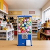 image:imageVEVOR Gumball Machine 21 inch Candy Vending Machine Dispenser 25Cent Vending Machines for Shopping Malls Supermarkets Amusement Parks Arcades Holds Up to 180 177 inch Spherical CandiesBlue
