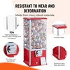 image:imageVEVOR Gumball Machine 21 inch Candy Vending Machine Dispenser 25Cent Vending Machines for Shopping Malls Supermarkets Amusement Parks Arcades Holds Up to 180 177 inch Spherical CandiesRed