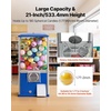 image:imageVEVOR Gumball Machine 21 inch Candy Vending Machine Dispenser 25Cent Vending Machines for Shopping Malls Supermarkets Amusement Parks Arcades Holds Up to 180 177 inch Spherical CandiesBlue