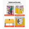 image:imageVEVOR Gumball Machine 21 inch Candy Vending Machine Dispenser 25Cent Vending Machines for Shopping Malls Supermarkets Amusement Parks Arcades Holds Up to 180 177 inch Spherical CandiesYellow